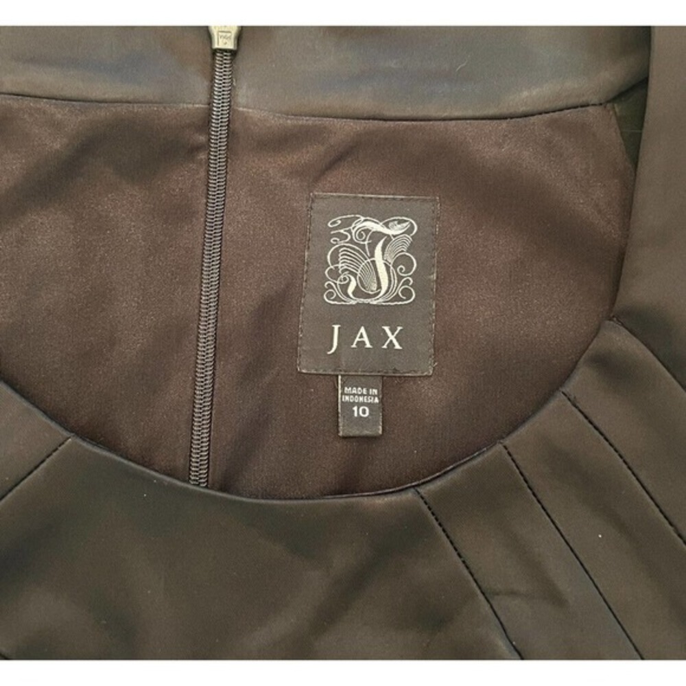 JAX Women Size‎ 10 Black Sleeveless Mini Dress - Picture 5 of 6